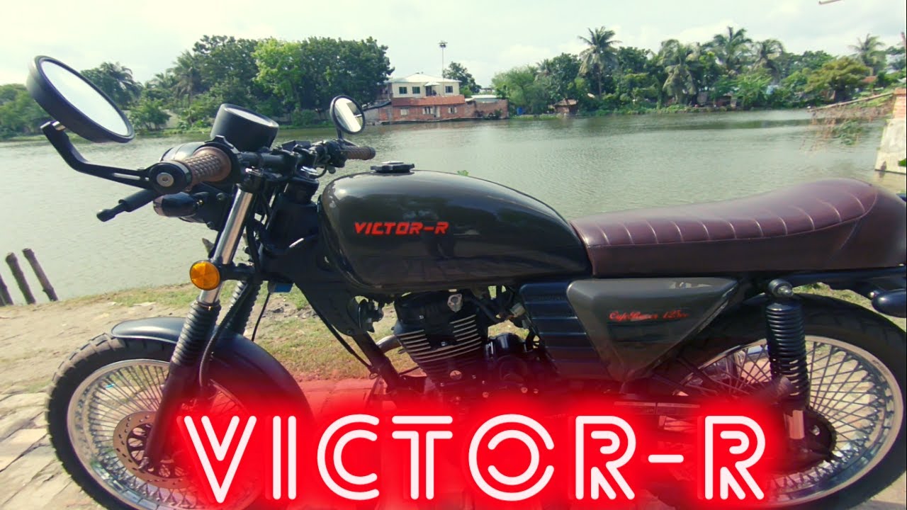 Cafe racer victor r || new cafe racer || victor r 125 2020 || First Ride Impression ||