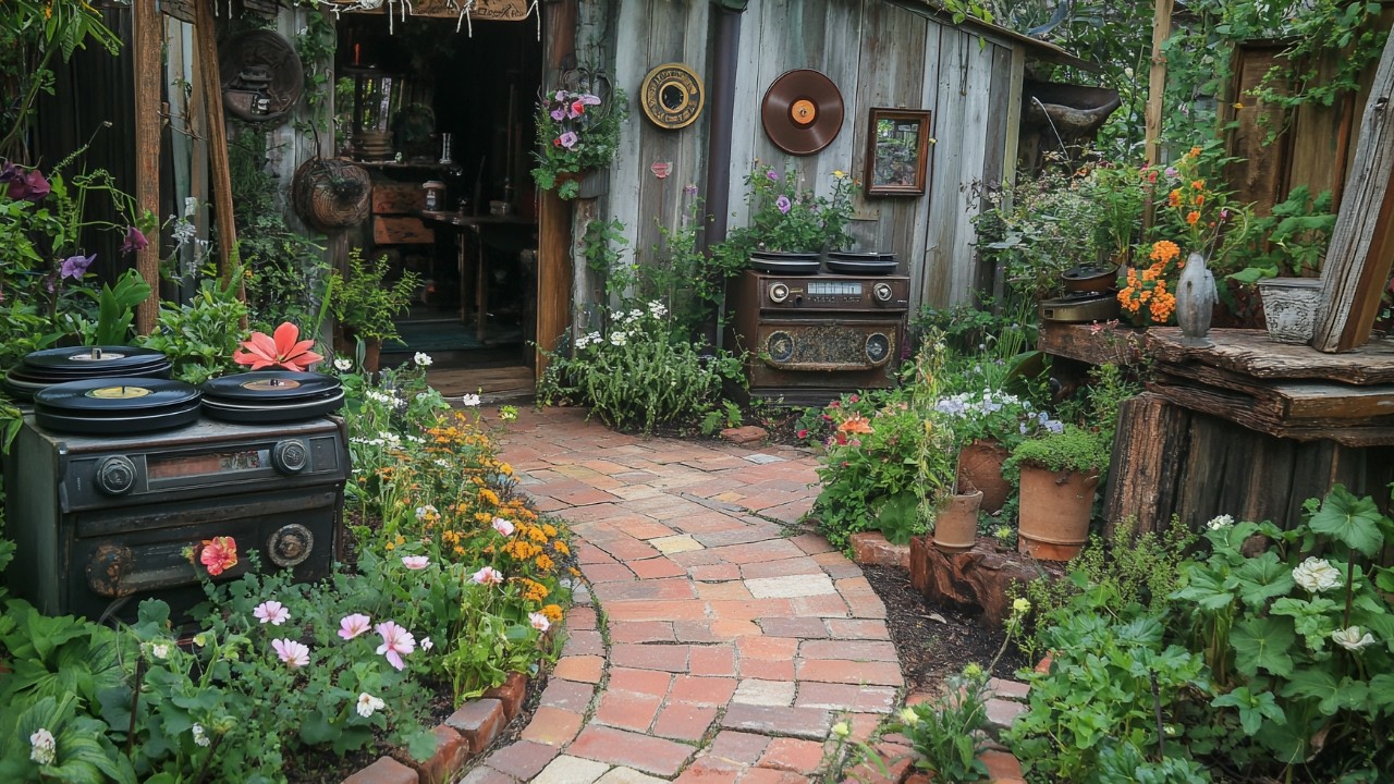 The Garden You Need in 2025: Farmhouse Garden Decor with Unexpected Material