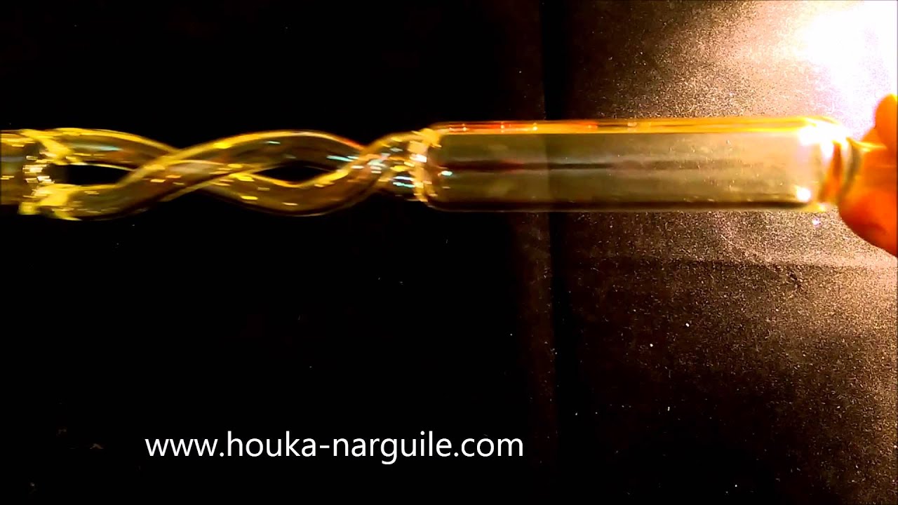 Tuyau Helix 2 Timeless Glass pour chicha
