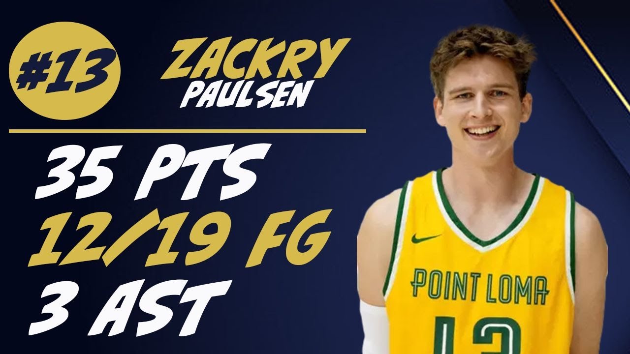 Zackry Paulsen, White #13 / Point Loma @ Hawaii Hilo