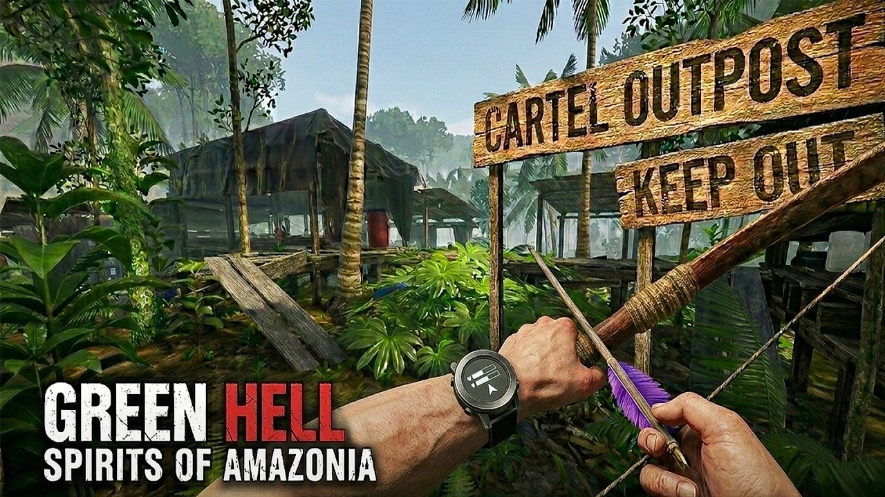 Green Hell Spirits of Amazonia | Cartel Outpost | Hardcore Amazon Survival