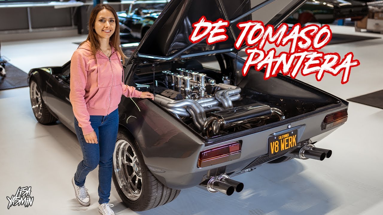 Zu Besuch im V8 Werk - Teil 2 | De Tomaso Pantera | Lisa Yasmin