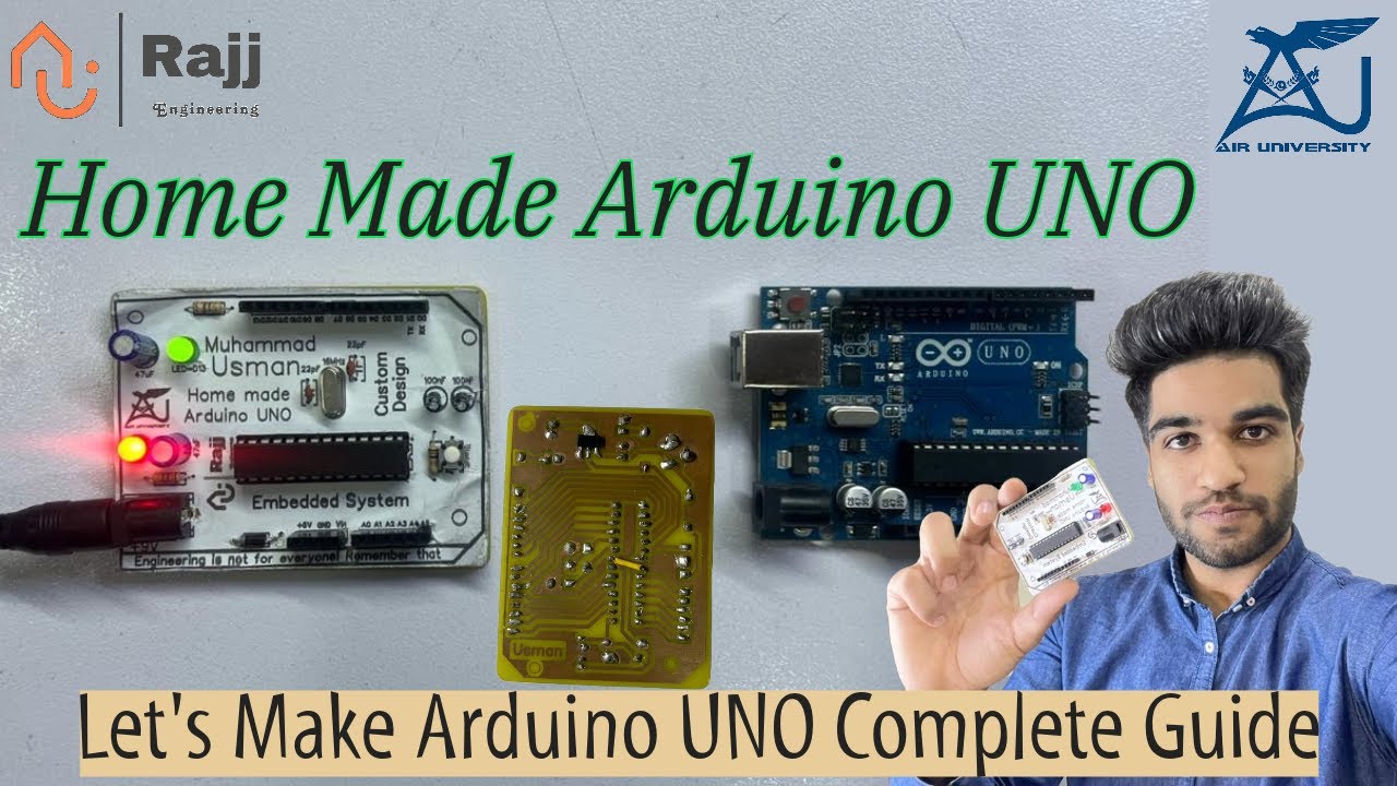 Let’s Make Arduino UNO at Home | Embedded System Project