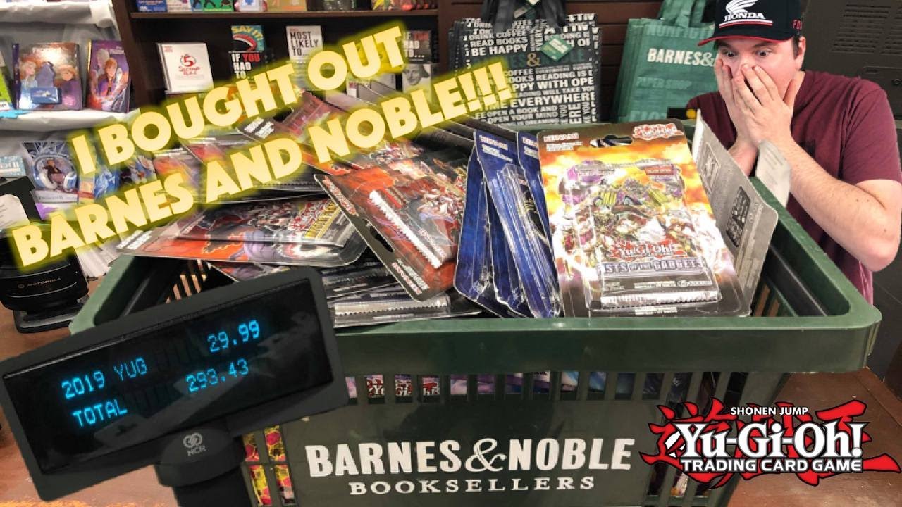 *BEST BARNES & NOBLE YUGIOH “BUYOUT” EVER!* I BOUGHT EVERYTHING! BOOSTER PACK OPENING EXTRAVAGANZA!