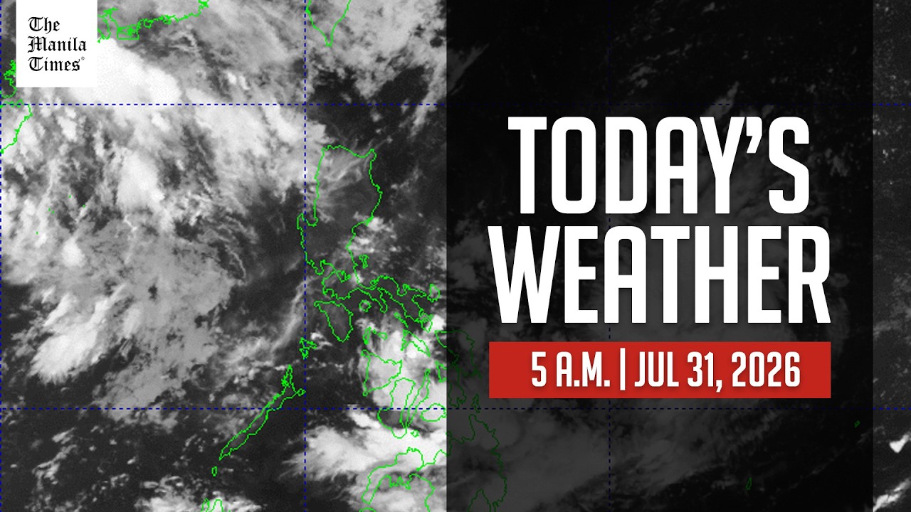 Today's Weather, 5 A.M. | Jul. 31, 2026
