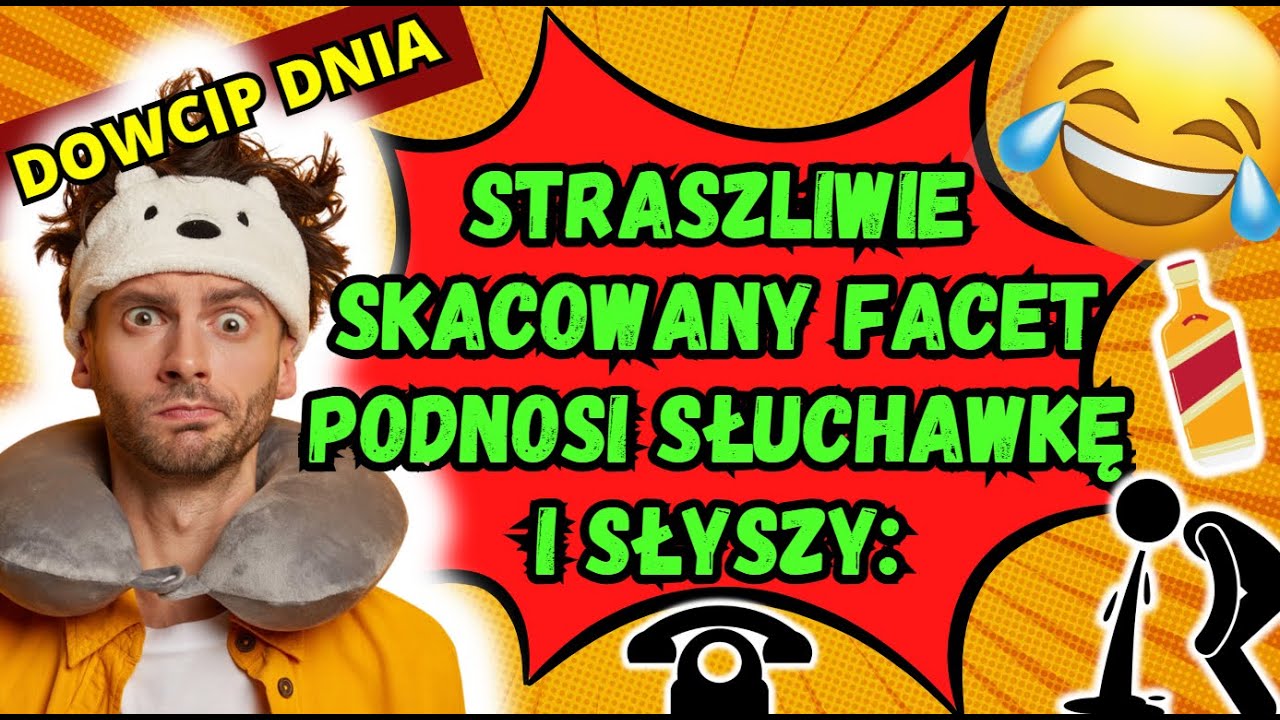 🤣 Dowcip dnia: - Halo, dzień dobry, czy rozmawiam z ...?  #dowcipdnia  #humor #dowcipy