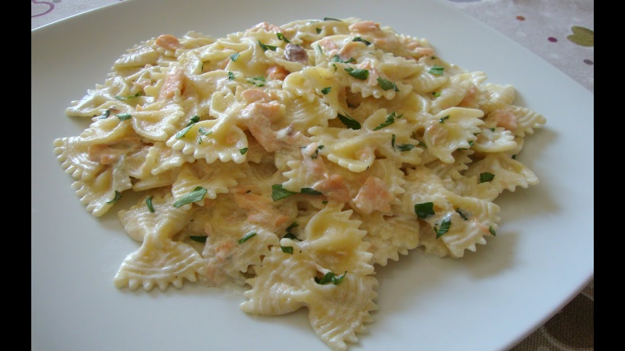 Farfalle al Salmone e Panna