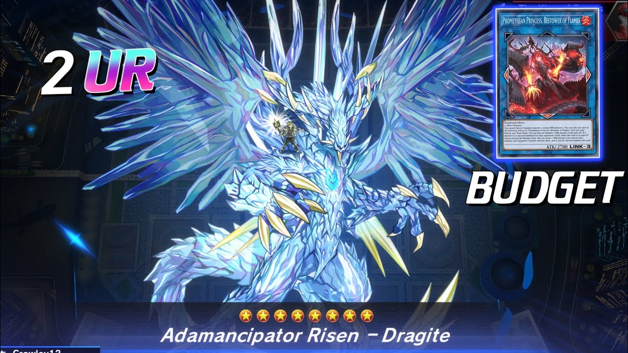 ANOTHER BUDGET DECK FOR YOU BROKE BOY! 2 UR Only Adamancipator Deck [Yu-Gi-Oh! Master Duel]