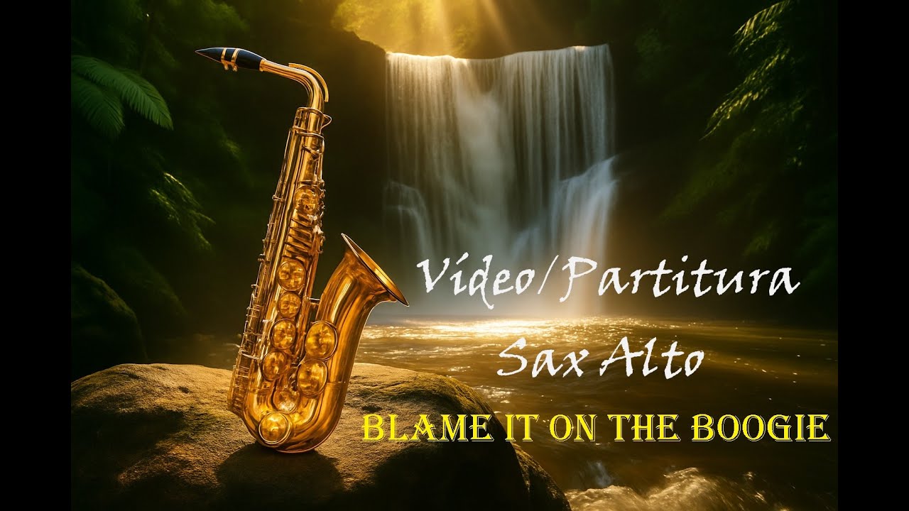 Blame it on the boogie - The Jackson 5 - Sax Alto