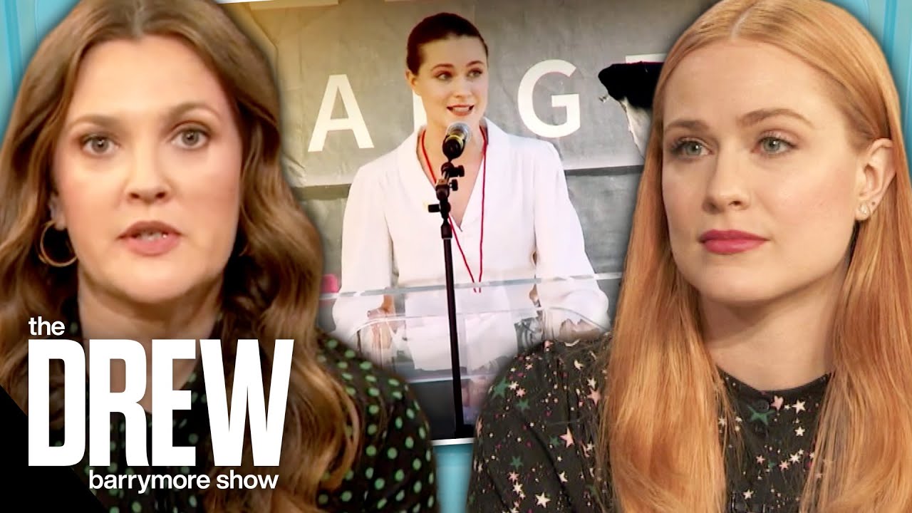 Drew Gives Background on How Evan Rachel Wood Became a Champion of Survivors of Abuse