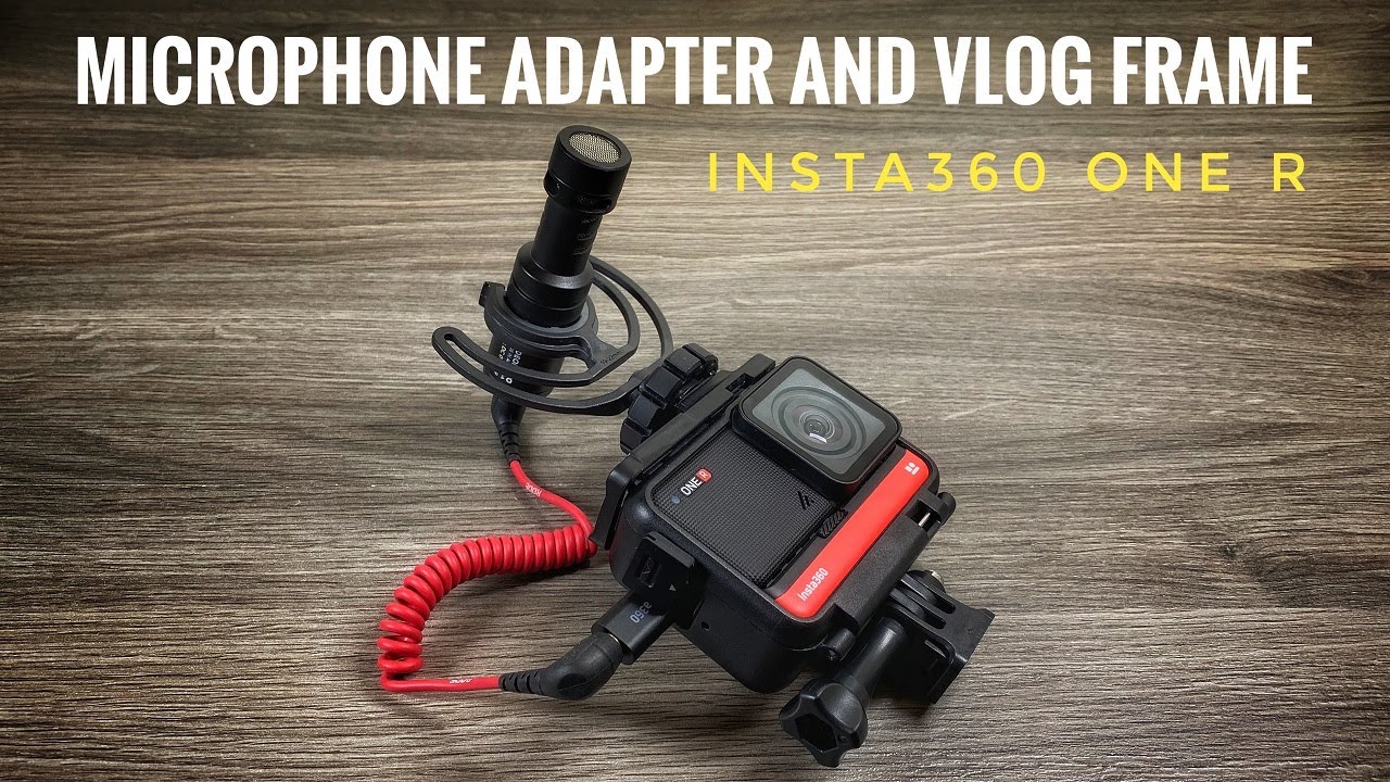 Connecting A Microphone To Insta360 One R