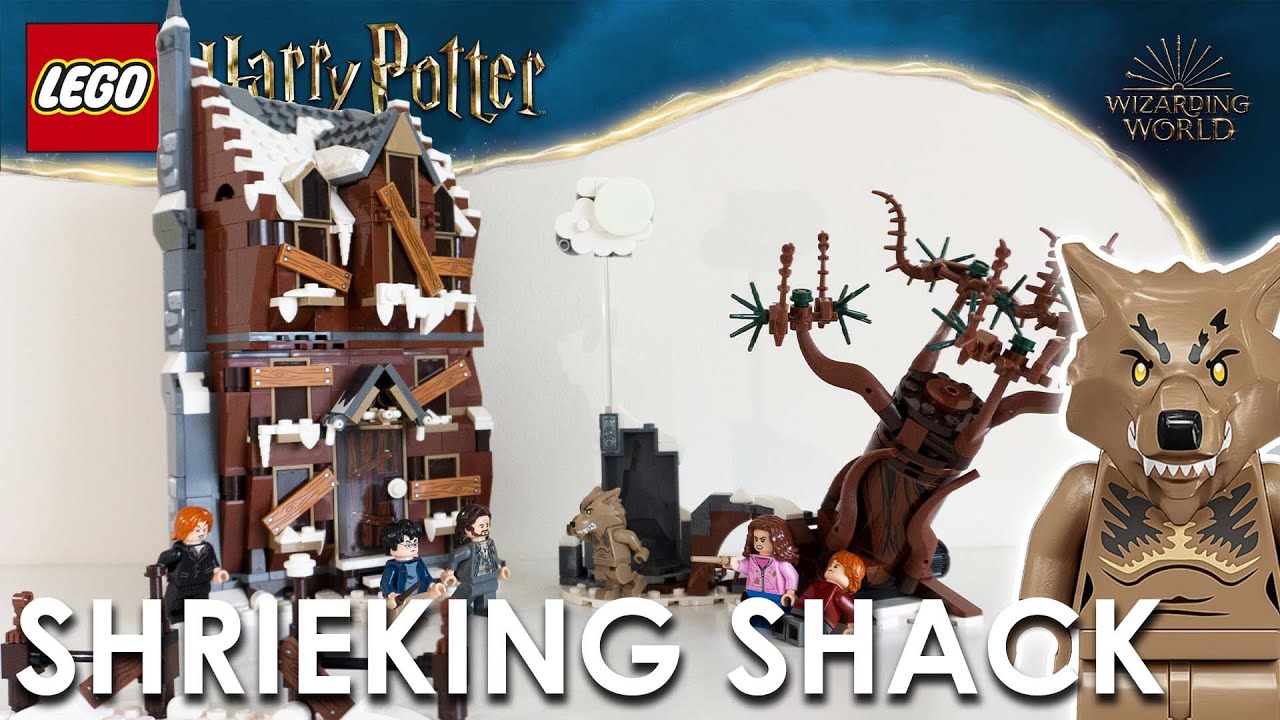Обзор LEGO Harry Potter 2022 «Визжащая хижина и Гремучая ива» (76407)
