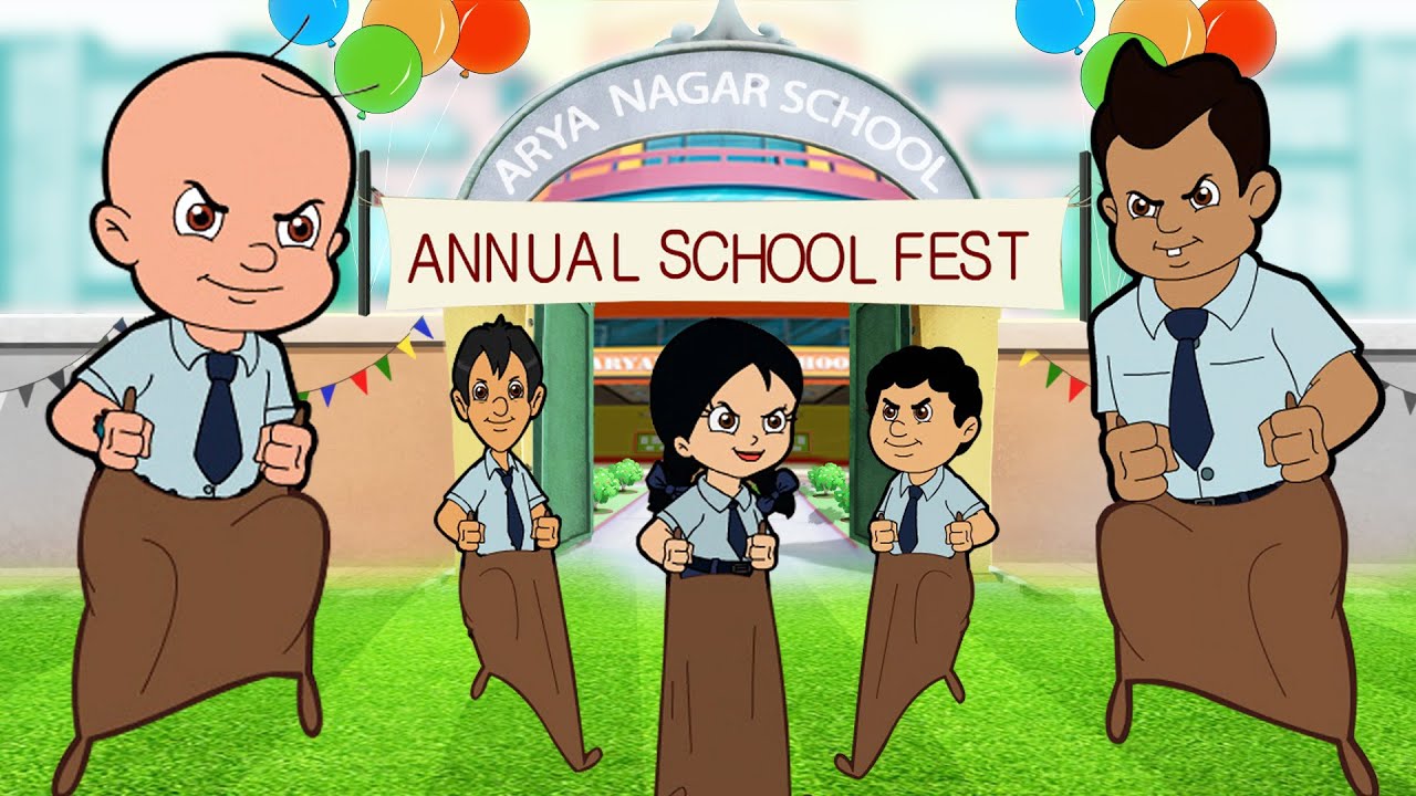 Mighty Raju - Annual School Fest | Cartoons for Kids | Funny Kids Videos