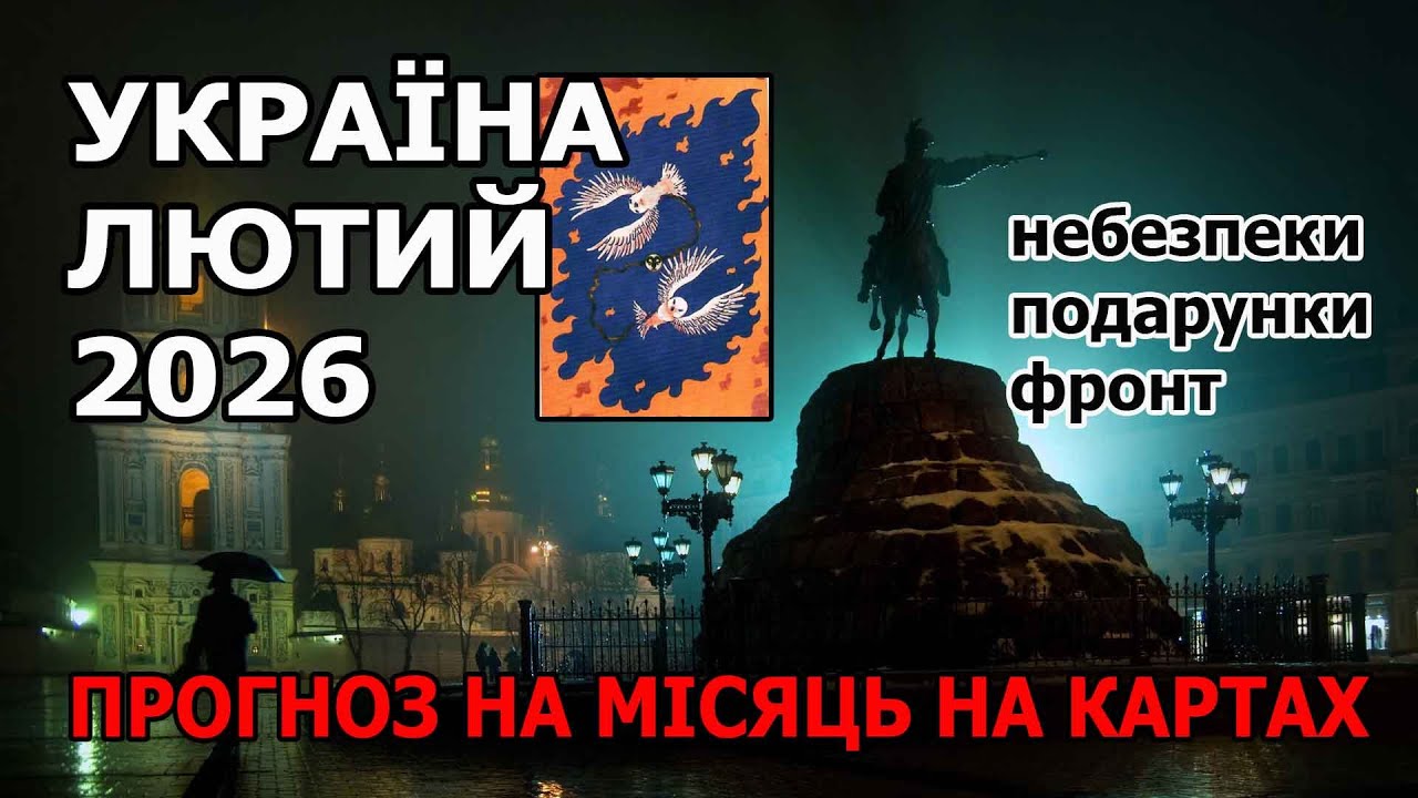 Украина Февраль 2026 😱Неожиданный Прогноз На Картах Таро!!!