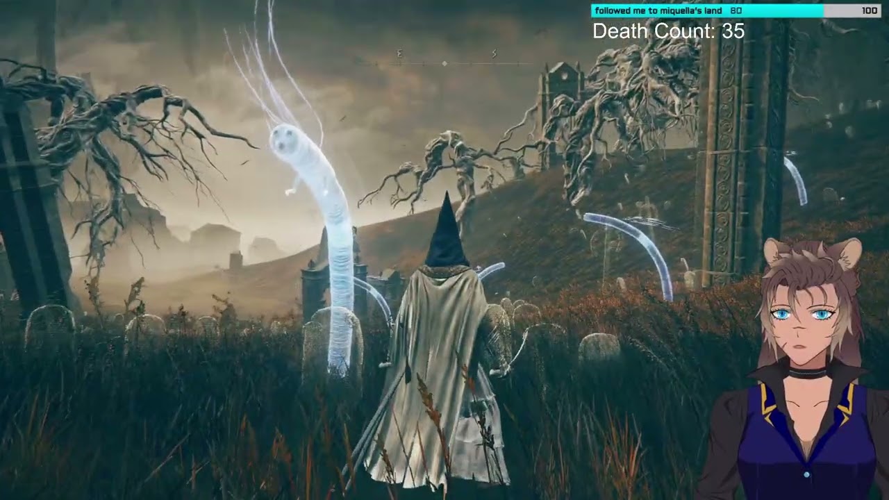 Liz vs Gravity - [ Elden Ring DLC Part 2 ]