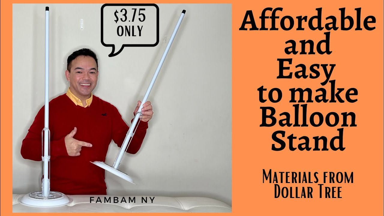 Easy to make and Affordable Balloon Stand (DIY Balloon Stand)