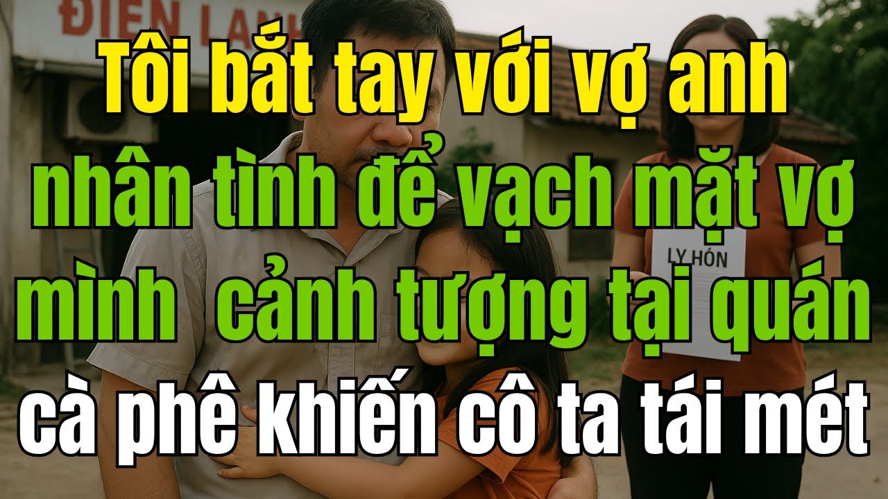 Tôi bắt tay vợ anh nhân tình để vạch mặt vợ mình → cảnh tượng tại quán cà phê khiến cô ta tái mét