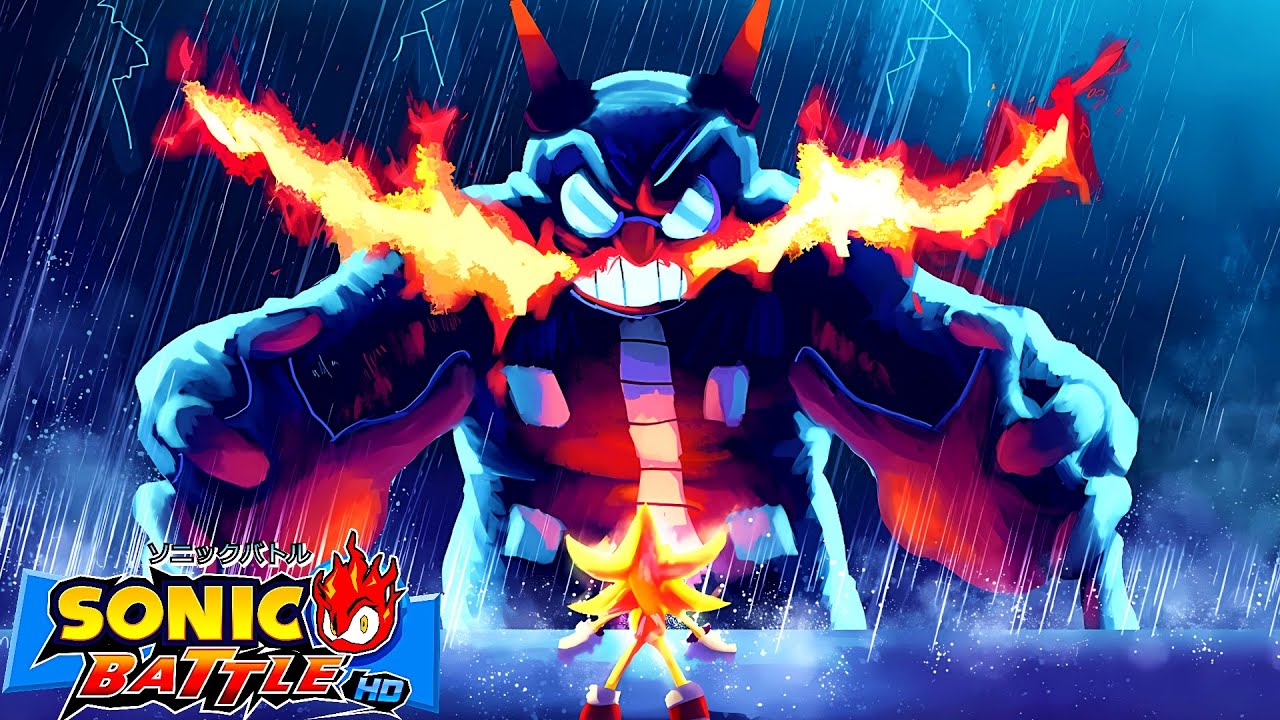 Sonic Vs Eggman is JUST IMPOSSIBLE In The NEW Sonic Battle HD