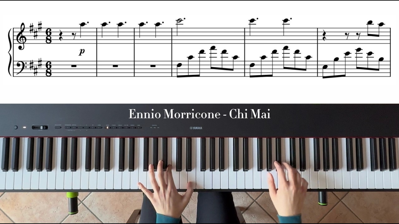 Chi Mai - Ennio Morricone | Piano Cover (Tutorial + Sheet Music)