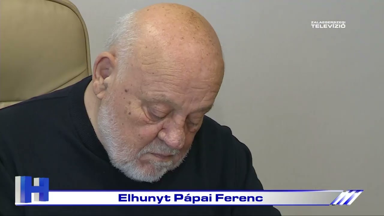 Elhunyt Pápai Ferenc – ZTV Híradó 2026-03-06