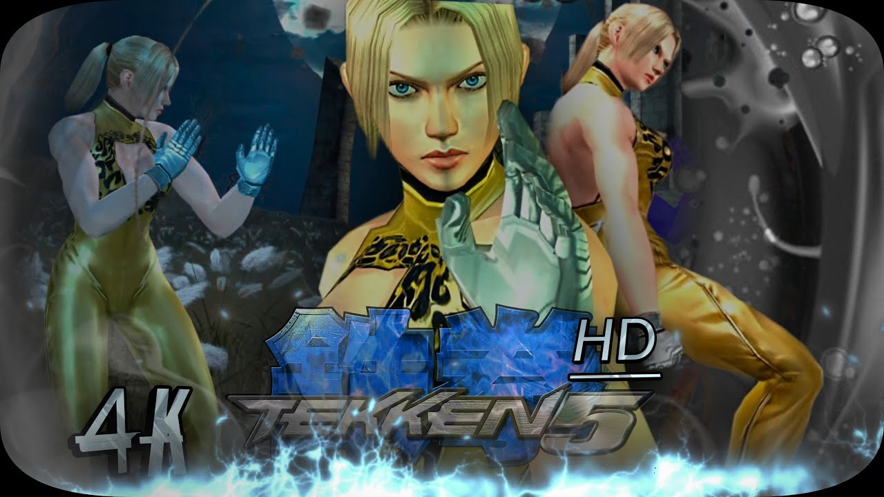 Tekken 5 Remastered Ps2 Widescreen Ultra Hard Nina Arcade Mode 4K 60 FPS