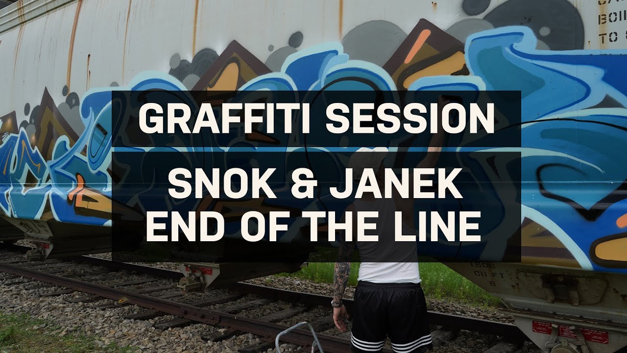 Graffiti Session: SNOK & JANEK; End Of The Line