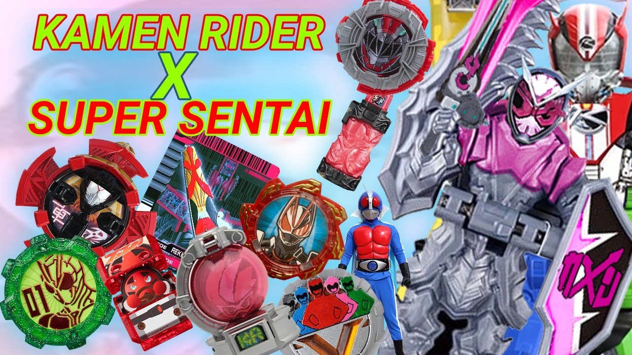 Used And Unused KAMEN RIDER And SUPER SENTAI Crossover Toys Explained!