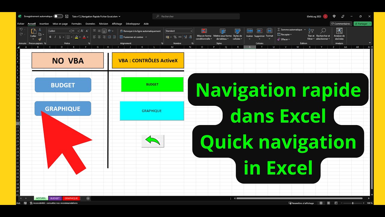 Кнопки быстрой навигации в Excel - Советы по Excel