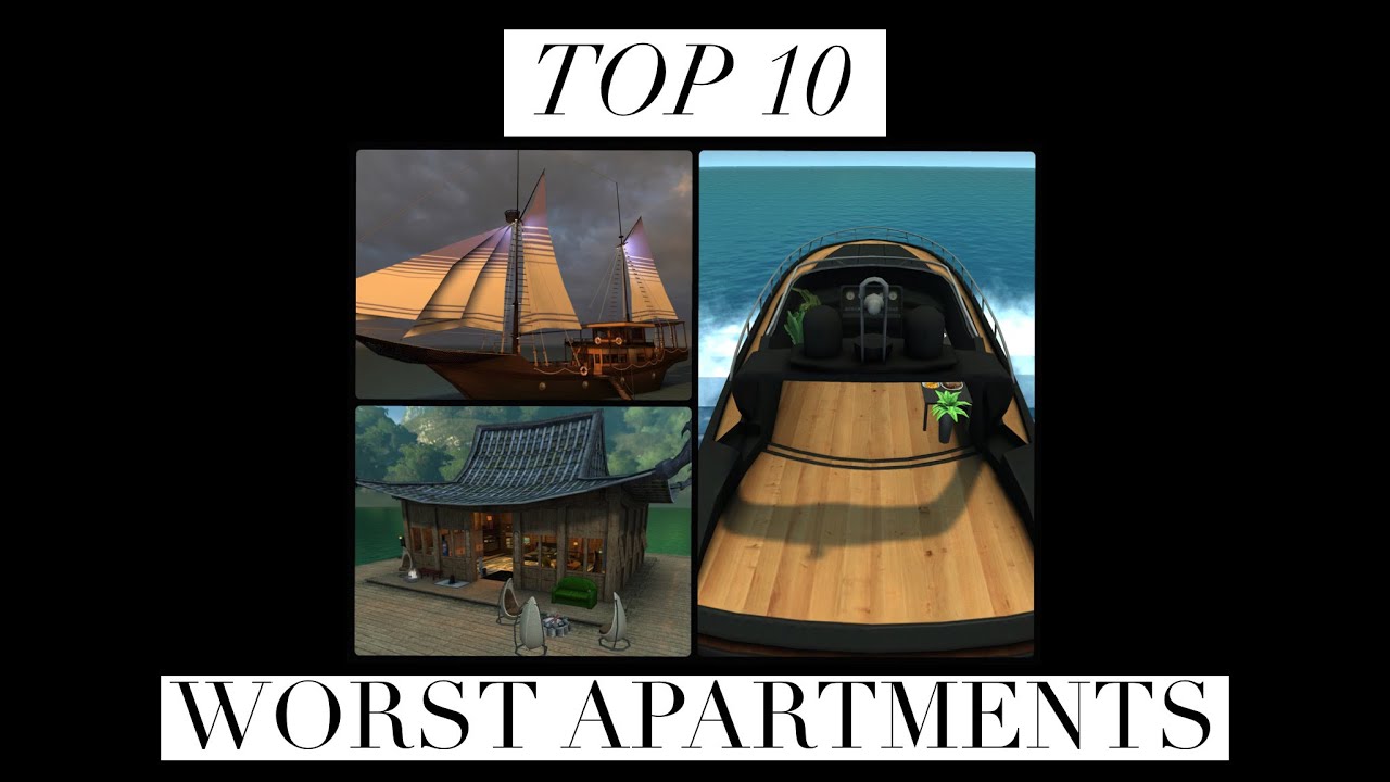 Avakin Life/Top ten worst apartments!