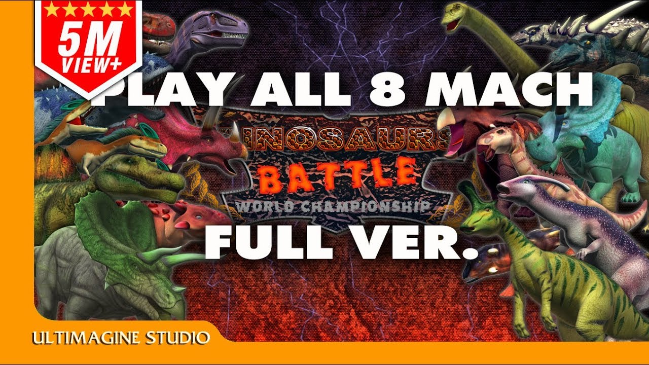 Dinosaurs Battle 8 Match Полная версия #2 #dinosaursbattles #dinosaur #dinosaurs #jurassicworld