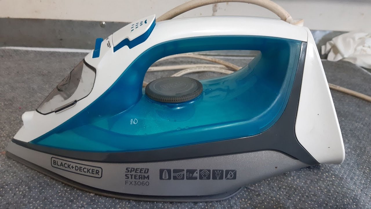 ferro de passar black decker speed steam fx3060 não liga, veja como desmontar e trocar o fusível