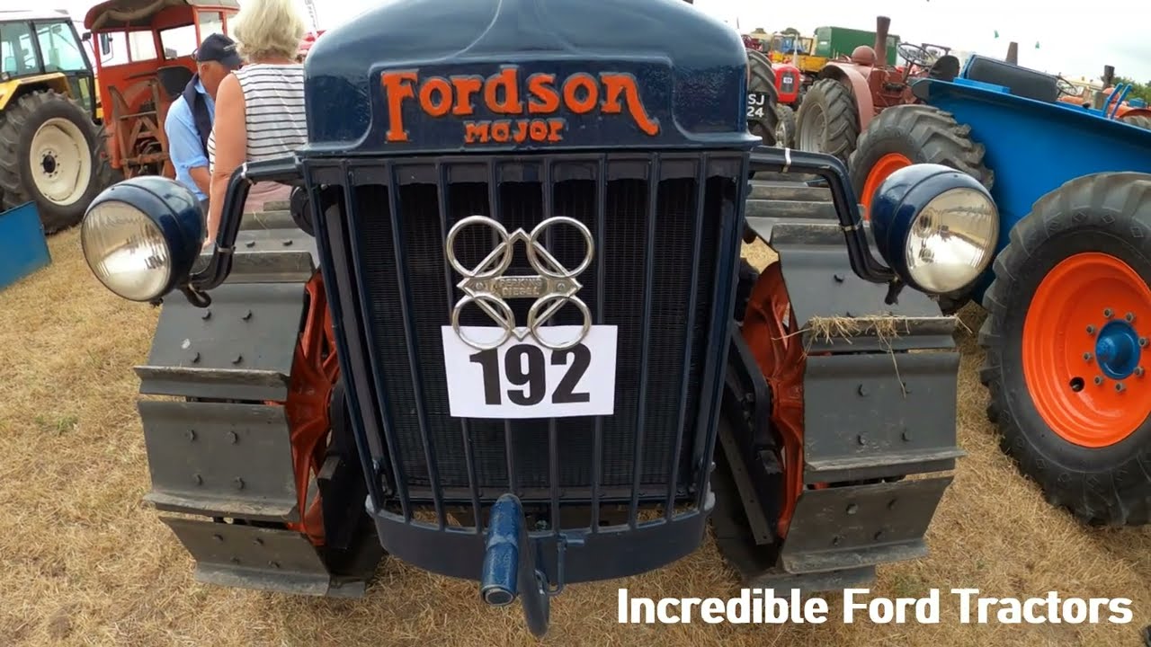 1950 Fordson Major E27N County Full Track 4.7 Litre 6-Cyl Perkins P6 Diesel Crawler Tractor (45 HP)