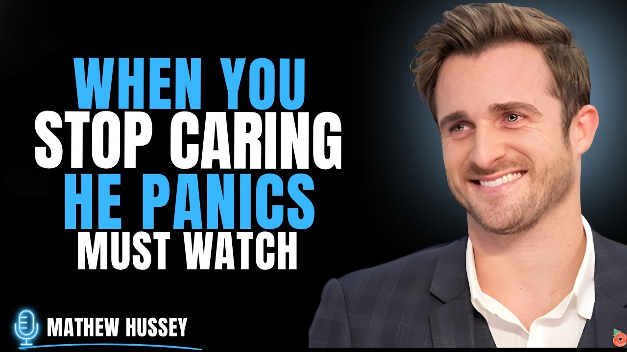 WHEN YOU STOP GIVING A DAMN, HE STARTS LOSING HIS MIND | Matthew Hussey Motivational Speech