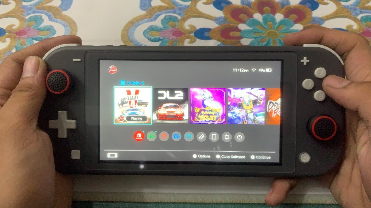 V-Rally 4 Nintendo Switch Lite Gameplay