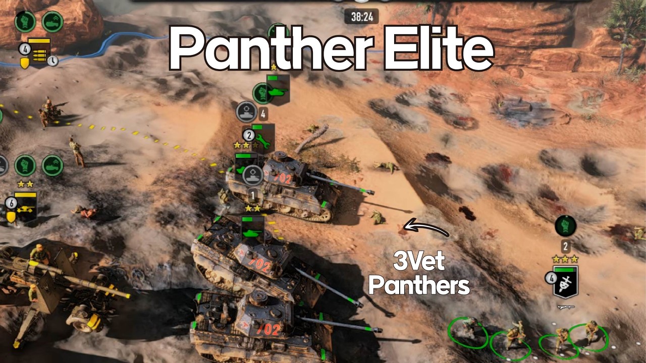 Panther Elite - Wehrmacht 4v4 - Company of Heroes 3