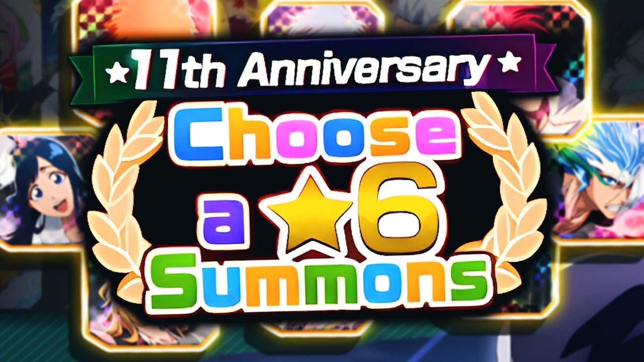 ЛУЧШИЕ ПЕРСОНАЖИ ДЛЯ ВЫБОРА! ПРИЗЫВ 6* НА 11-Ю ГОДОВЩИНУ! Bleach Brave Souls!