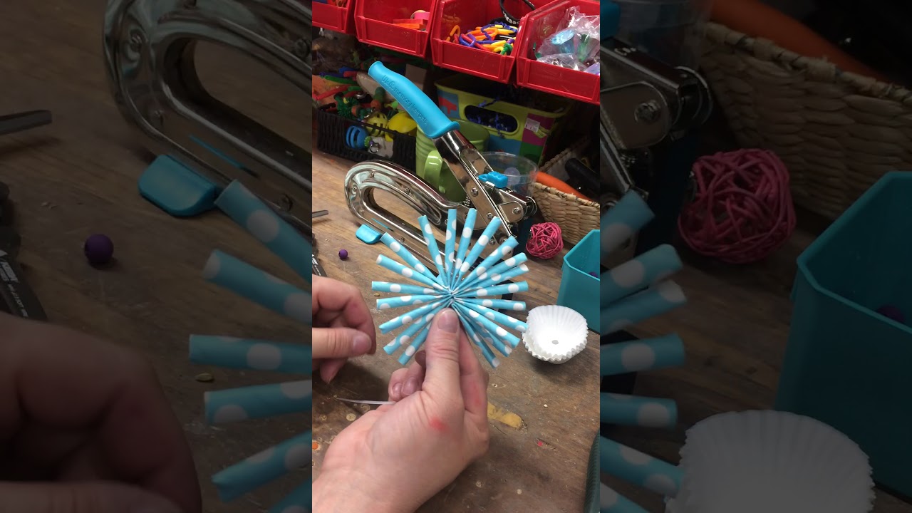 Flat Paper Straw Toy for Bird Toys