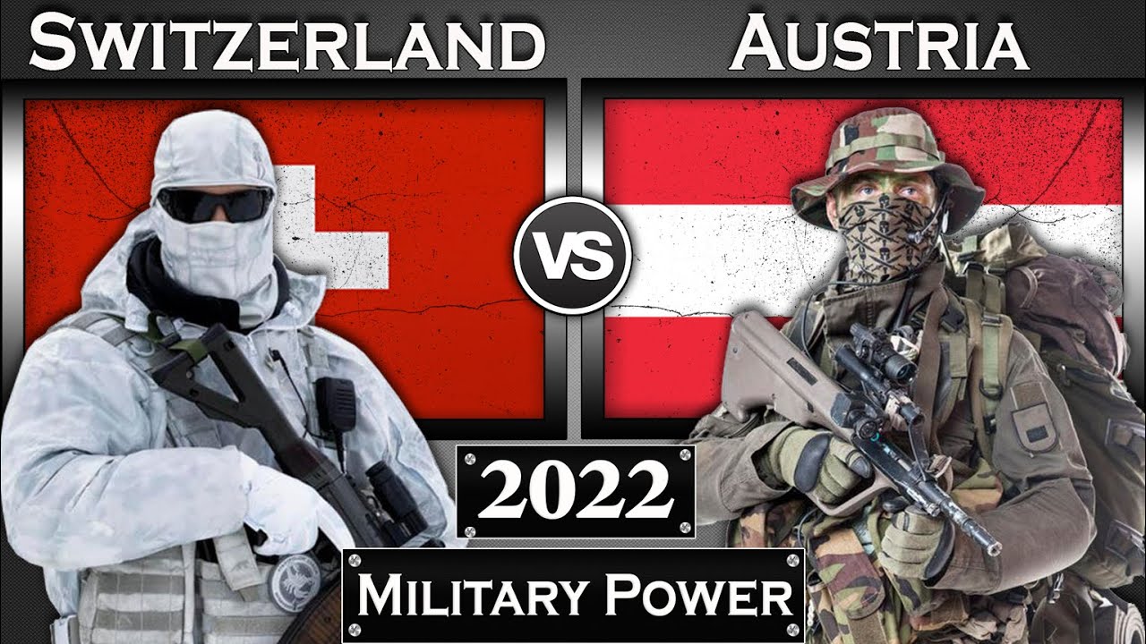Switzerland vs Austria Military Power Comparison 2022 | Austria vs Switzerland Global Power