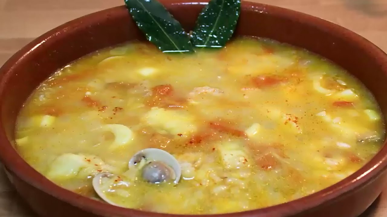 COMO HACER SOPA DE PESCADO Y MARISCO