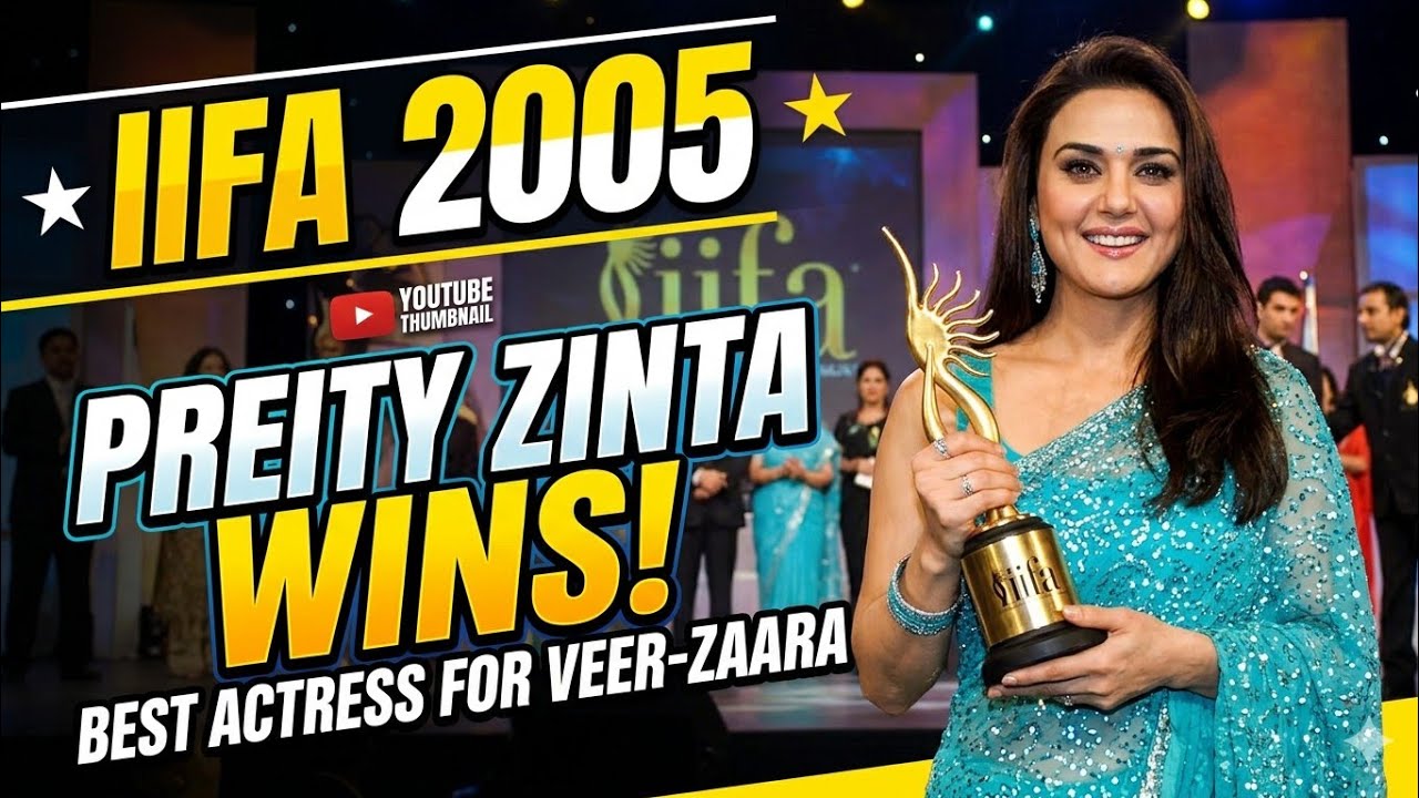 Preity Zinta Wins Award