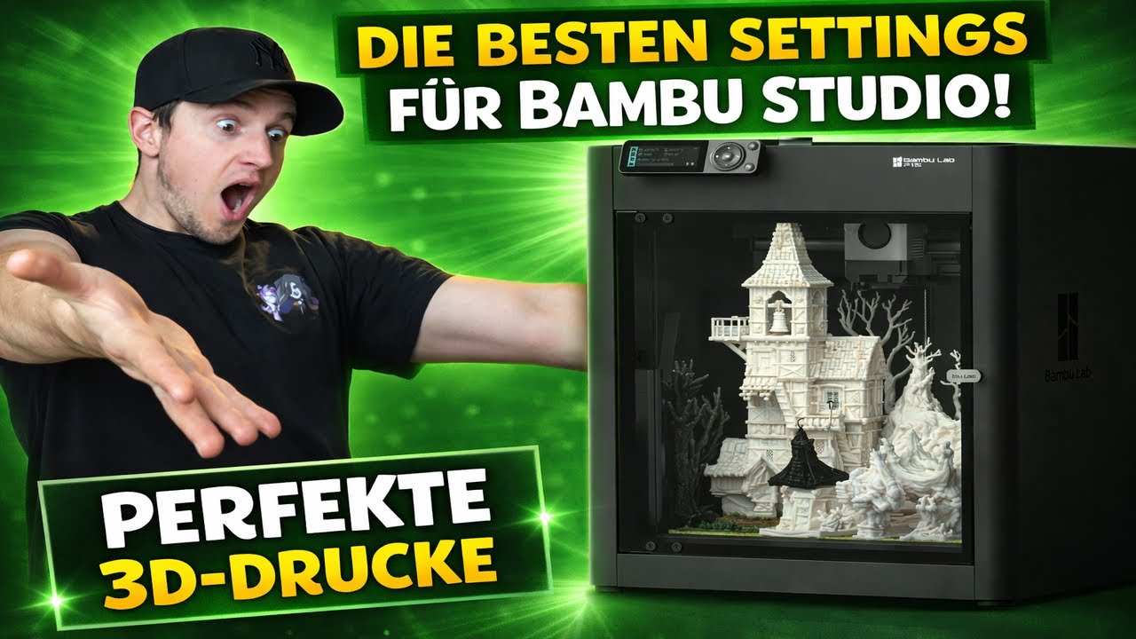 Die besten Bambulab Studio Settings für Tabletop Terrain - Tutorial