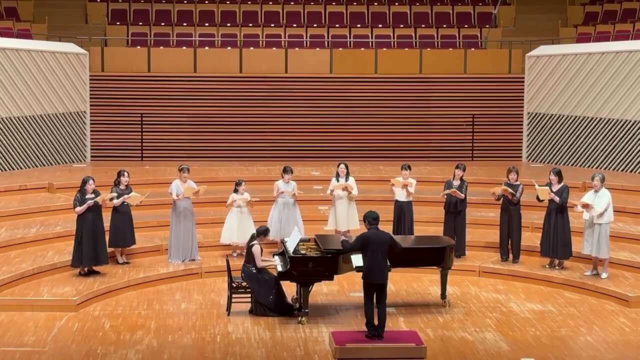 星に祈りを【初演】女声二部版　大越桂作詞 根岸宏甫作曲 女声合唱団 楓Two-Part Female Chorus