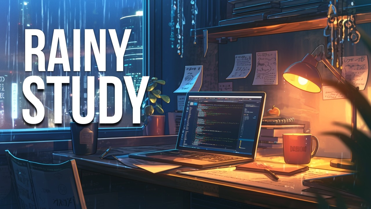 Rain Study Music for Deep Focus | 3 Hour Session