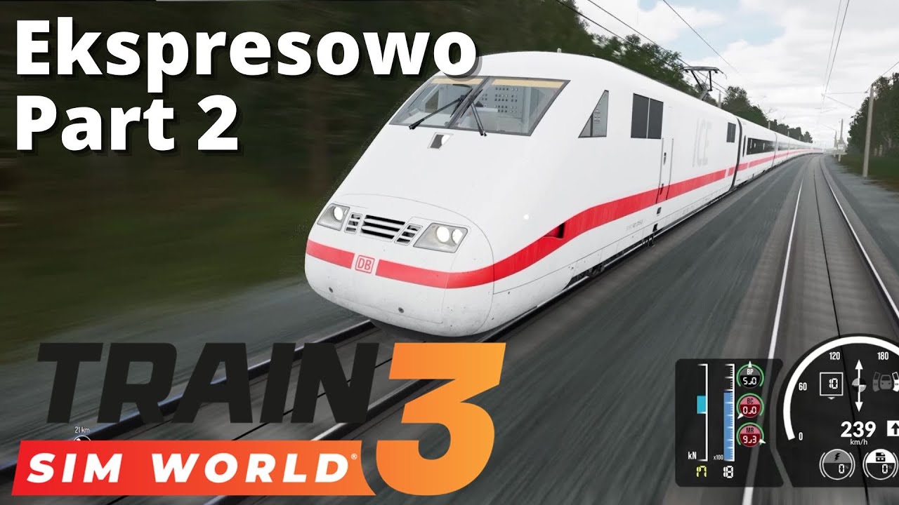 Train Sim World Schnellfahrstrecke: Kasel Wurzburg Part 2 (Ekspresowo)  XBOX Series X
