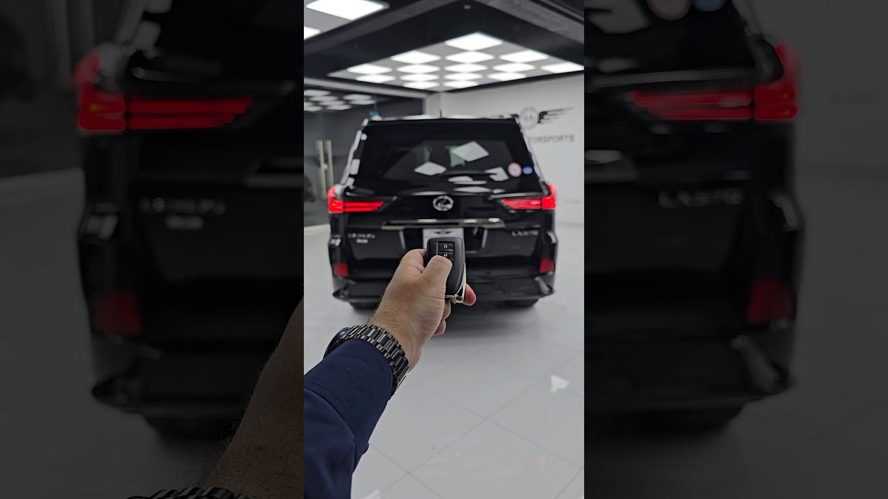 Lexus LX 570 V8 Black Sequence 2020. ASMR