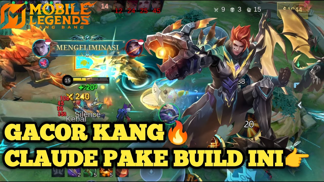 MLBB :🔥CLAUDE NEW BUILD 2026 SAKIT BANGET NGAB😭