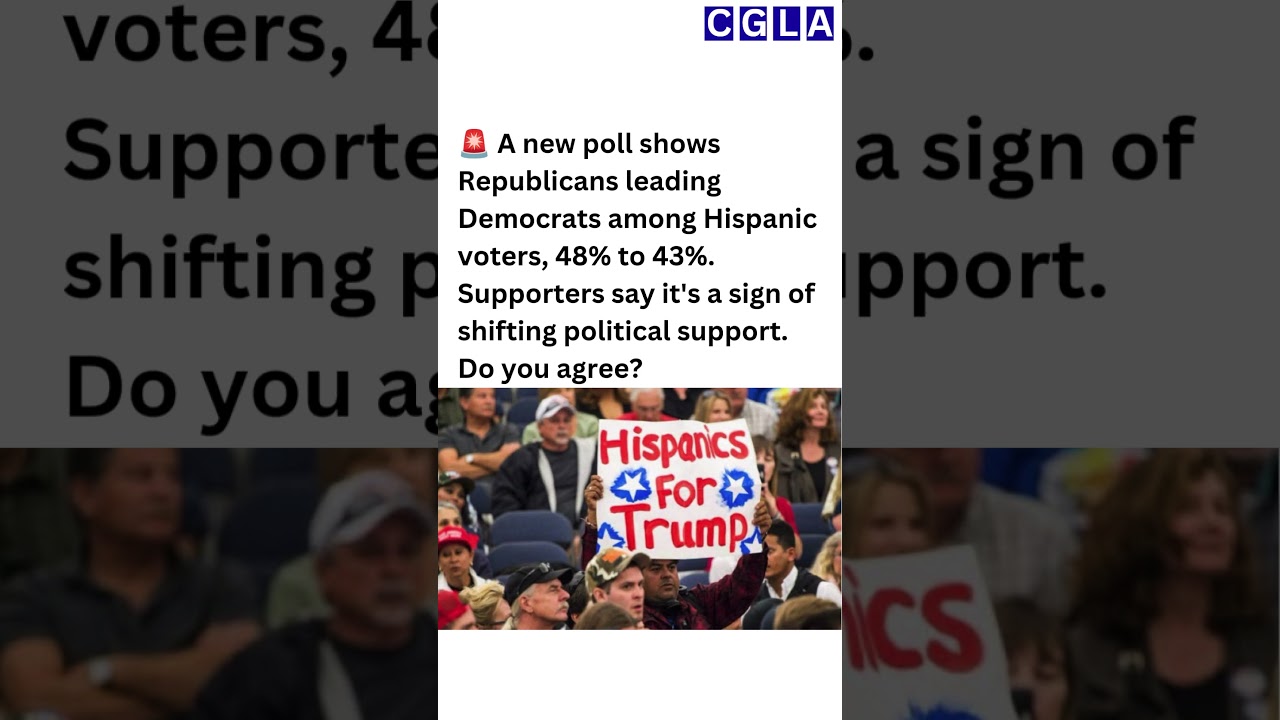 New Poll Shows Shift in Hispanic Voter Support