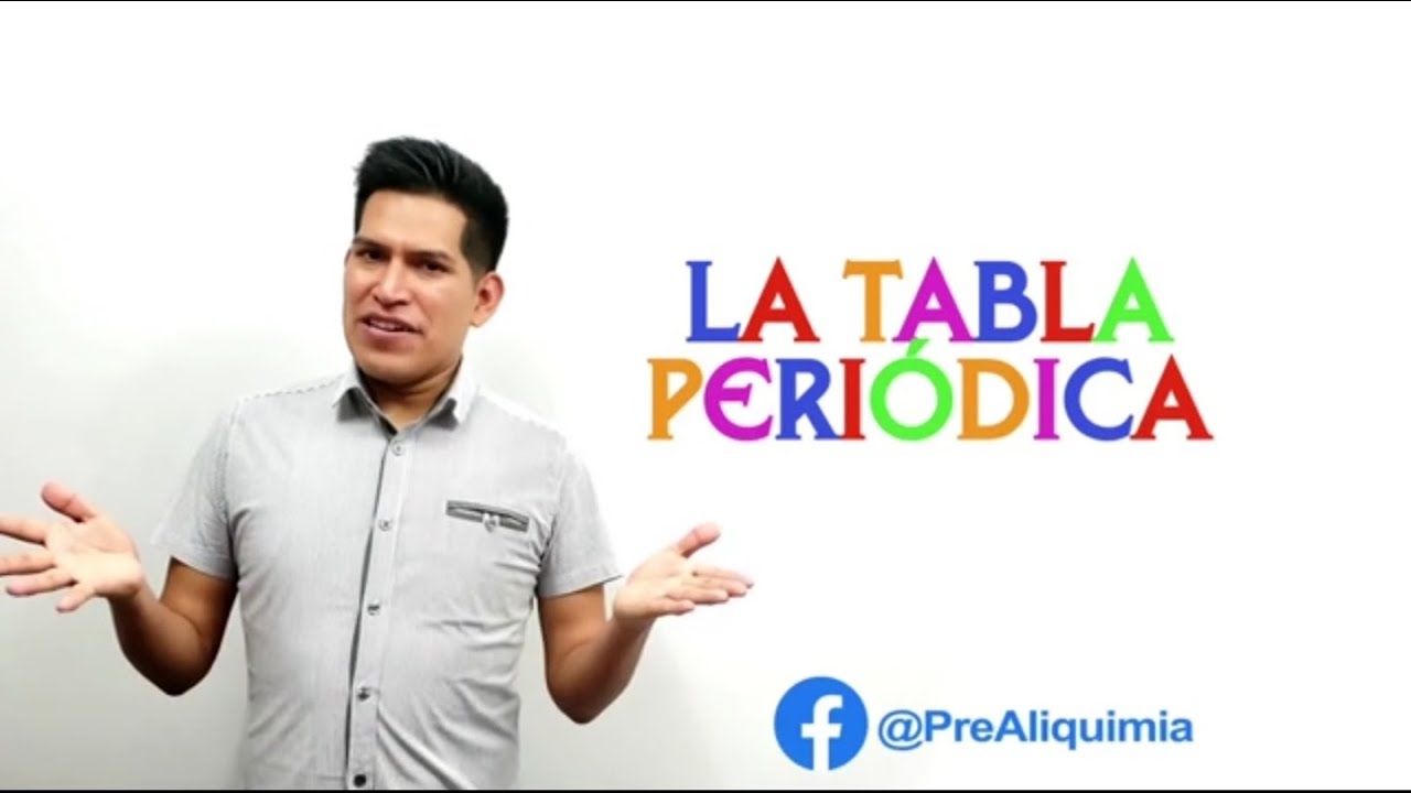 TABLA PERIÓDICA - DOS MINUTOS PARA APRENDER