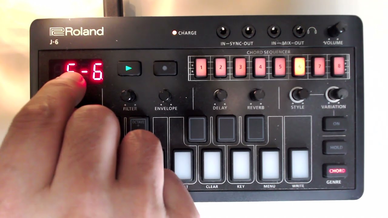 Roland J-6 Sound Catalogue