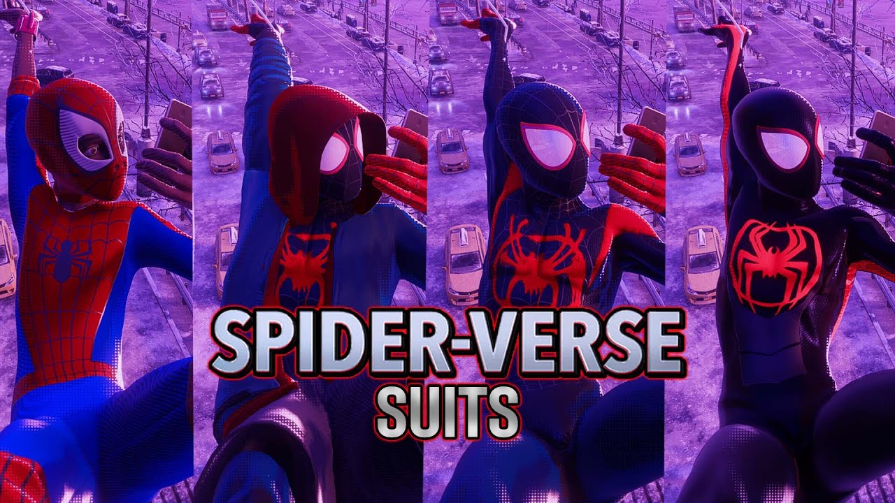 Miles Morales Spider-Verse Suits - Spider-Man Miles Morales PC
